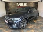 Volkswagen T-Roc Cabriolet*R-LINE *1ER MAIN *AUTO *FEUX LED, 4 zetels, 4 cilinders, Cabriolet, Zwart