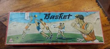 oud Basketbalspel beschikbaar voor biedingen
