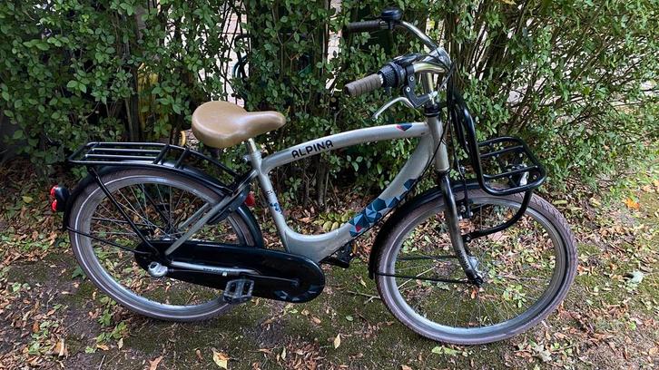 Unisex Toffe Alpina fiets met versnellingen - 24” inch band, Fietsen en Brommers, Fietsen | Meisjes, Zo goed als nieuw, 24 inch
