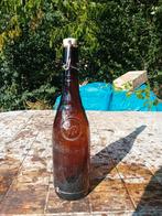 Oude vintage bierfles brouwerij Anglo Belge Zulte, Verzamelen, Biermerken, Ophalen of Verzenden, Gebruikt