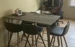 Hoge tafel met 5 hoge stoelen, Huis en Inrichting, Ophalen