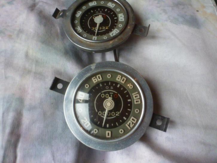 Simca 6 en 8:2 wijzerplaten, instrumenten, tellers: O.S, Auto-onderdelen, Dashboard en Schakelaars, Nieuw, Verzenden