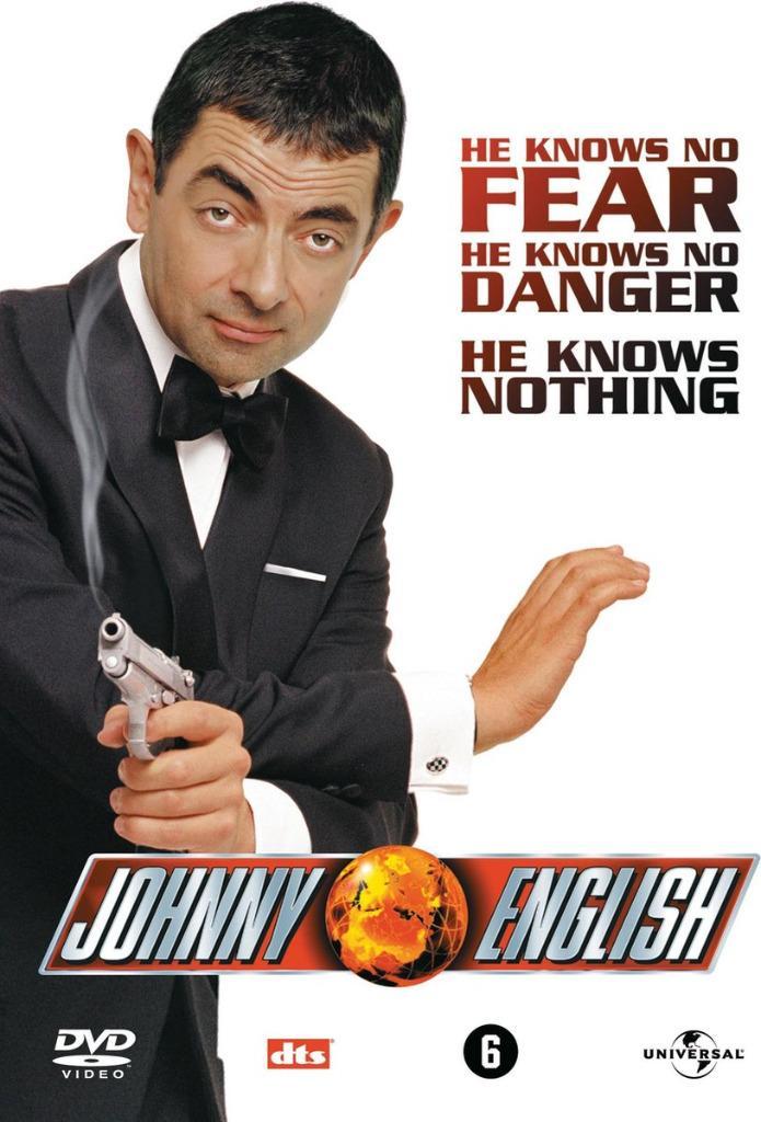 Johnny English, Cd's en Dvd's, Dvd's | Actie, Zo goed als nieuw, Actiekomedie, Vanaf 6 jaar, Ophalen of Verzenden