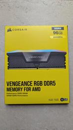 96Gb DDR5 Corsair Vengeance RGB CMH96GX5M2E6000Z36, Nieuw, Ophalen of Verzenden, Desktop, DDR5