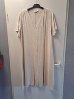 Dames Jurkje Linnen (tot op de kuit) z.g.a.n. (NL+31), Vêtements | Femmes, Robes, Taille 46/48 (XL) ou plus grande, Beige, Vila