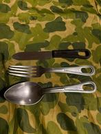 Tweede wereldoorlog US bestek set (bakelieten mes 1941), Verzamelen, Ophalen of Verzenden, Overige soorten, Overige typen