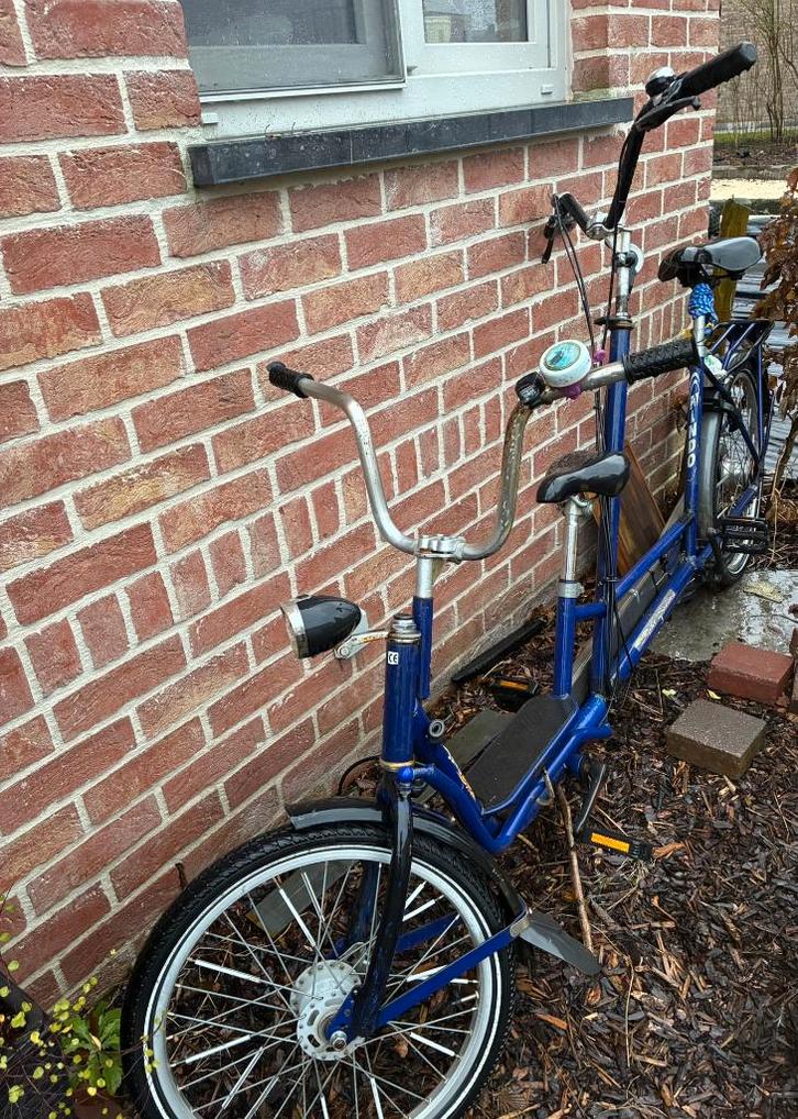 Ouder Kind tandem, Fietsen en Brommers, Fietsen | Tandems, Gebruikt, Minder dan 10 versnellingen, Ophalen
