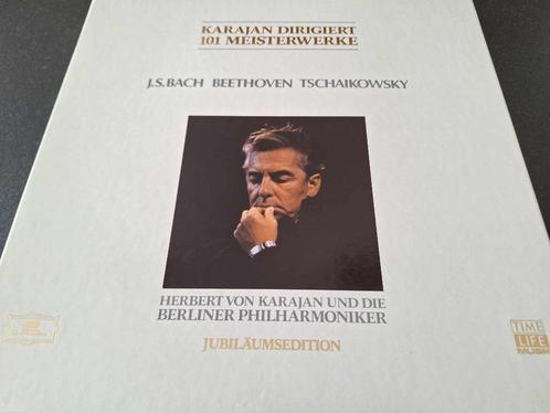 Bach - Beethoven / Karajan - Edition 100 Meisterwerke Box, Cd's en Dvd's, Vinyl | Klassiek, Gebruikt, Romantiek, Kamermuziek, 12 inch