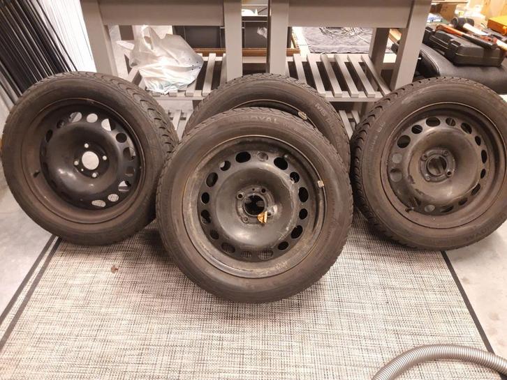 Winterbanden / Winter-set Citroën DS3 - C3 195/55 R16H 87H, Auto-onderdelen, Banden en Velgen, Band(en), Winterbanden, 16 inch