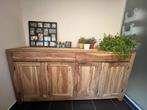 Dressoir - massief Sheesham hout, Ophalen, Gebruikt, 200 cm of meer, 25 tot 50 cm