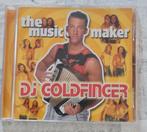 Cd DJ Goldfinger –De Muziekmaker, Cd's en Dvd's, Cd's | Dance en House, Ophalen of Verzenden, Zo goed als nieuw