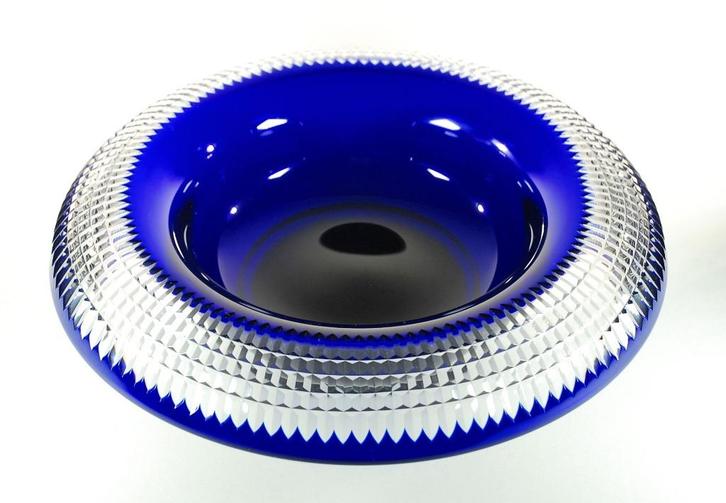 Val Saint Lambert - Coupe à Col Renversé - VSL., Antiek en Kunst, Antiek | Glaswerk en Kristal, Ophalen of Verzenden