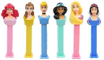 6 distributeurs PEZ Disney Princesses, Enlèvement ou Envoi, Comme neuf