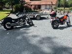Motor trailer & 2 moto’s – voor hem en haar. Opladen en GO, Particulier