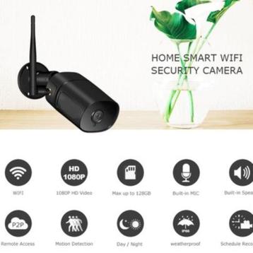 NIEUWE First Class Bewakingssysteem met 4 Zwarte HD-camera’s beschikbaar voor biedingen