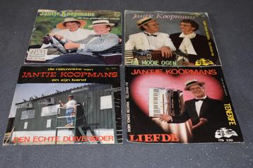 diverse titels van de Nederlands volkszanger Jantje KOOPMANS beschikbaar voor biedingen