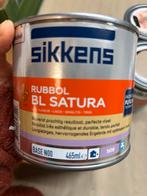 Sikkens rubbol BL satura heel donkerbruine lak 0,5l, Ophalen of Verzenden, Nieuw, Materiaal