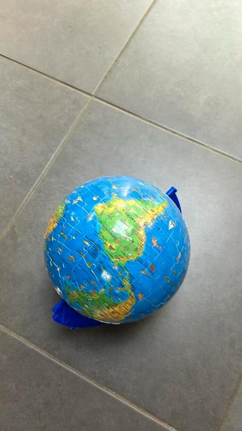 Super toffe wereld bol puzzel, Hobby en Vrije tijd, Denksport en Puzzels, Zo goed als nieuw, Ophalen