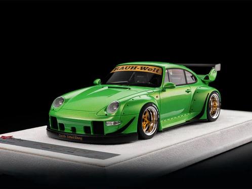 FUELME RWB Porsche vert jade 1:18, Hobby & Loisirs créatifs, Voitures miniatures | 1:18, Comme neuf, Envoi