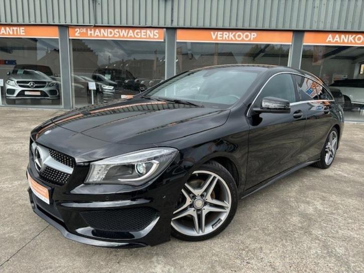 Mercedes CLA180 AMG-Pack, 1.6i, 2015, 47.501km's + Garantie, Auto's, Mercedes-Benz, Bedrijf, Te koop, CLA, Bluetooth, Benzine
