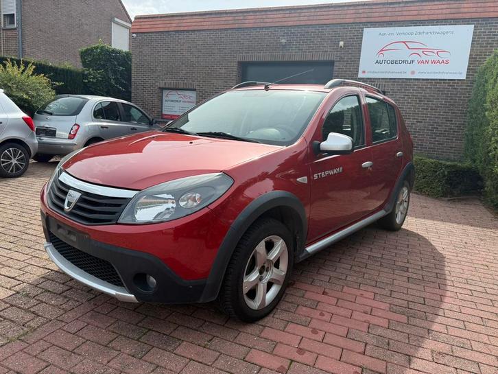 Dacia Sandero Stepway 1.6 benzine * Airco Slechts 130.000Km, Auto's, Dacia, Bedrijf, Te koop, Sandero, ABS, Airbags, Airconditioning