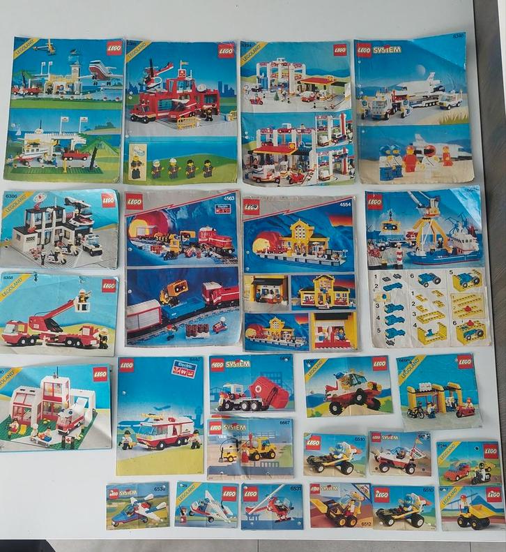Lego vintage boekjes, Kinderen en Baby's, Speelgoed | Duplo en Lego, Lego, Ophalen of Verzenden