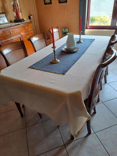 Volledige mahoniehouten eetkamer., Huis en Inrichting, Complete eetkamers, Zo goed als nieuw, Ophalen