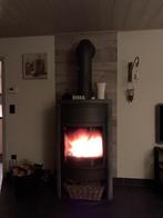 Houtkachel DDG op centrale verwarming, Huis en Inrichting, Kachels, Ophalen, Gebruikt, Houtkachel, Vrijstaand