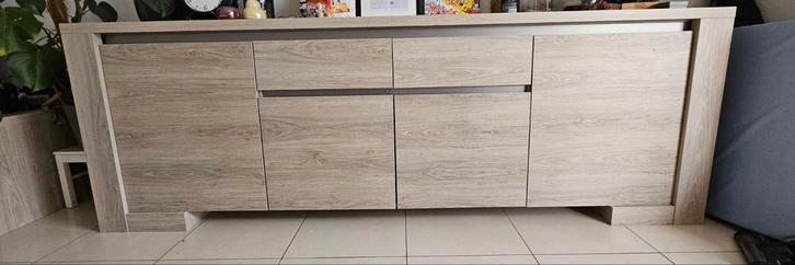 Dressoir - tv-kast - salontafel, Huis en Inrichting, Complete eetkamers, Zo goed als nieuw, Ophalen
