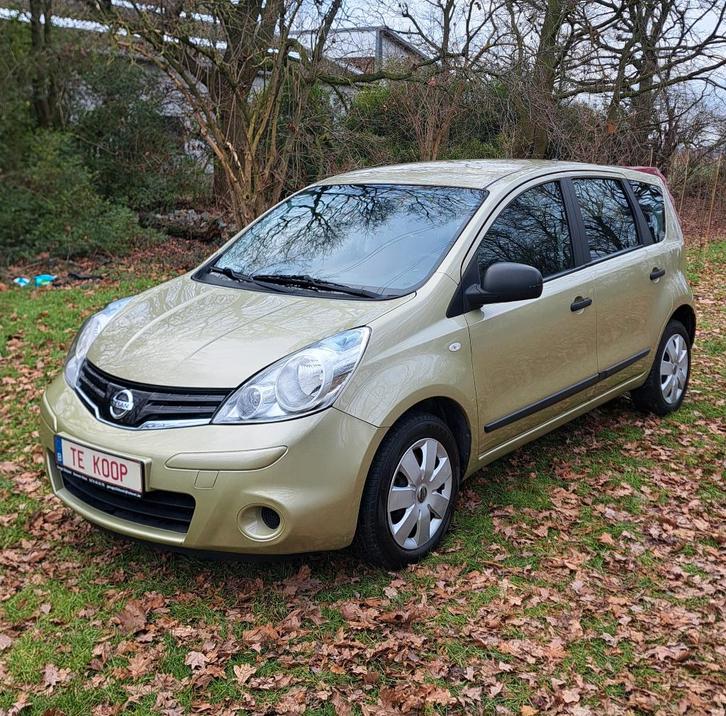Nissan Note: 55.000 km+ airco +jaar garantie+groot nazicht!, Autos, Nissan, Entreprise, Achat, Note, ABS, Airbags, Air conditionné