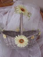 panier osier x 14 - montage floral - lot - rangement - déco, Osier, Enlèvement, Autres formes, Panier