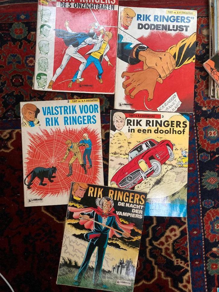 Rik Ringers strips, Boeken, Stripverhalen, Gelezen, Meerdere stripboeken, Ophalen of Verzenden