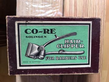 VINTAGE HAARSCHNEIDEMASCHINE SOLINGEN MADE IN GERMANY HAIR C, Enlèvement ou Envoi, Utilisé