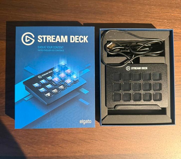 Elgato Stream Deck – 15 toetsen – perfecte staat, Games en Spelcomputers, Games | Pc, Zo goed als nieuw, Ophalen of Verzenden