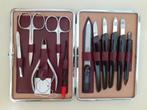Manicure set in lederen etui, Handtassen en Accessoires, Uiterlijk | Lichaamsverzorging, Ophalen of Verzenden, Nieuw, Overige typen