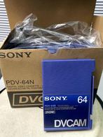 Lot de 18 K7 Dvcam64 et 124 Sony neuves, Enlèvement, Neuf