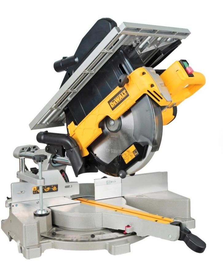 Dewalt D27111-QS combinatiezaag, tafelzaag/afkortzaag, 1500W, Doe-het-zelf en Bouw, Gereedschap | Zaagmachines, Zo goed als nieuw