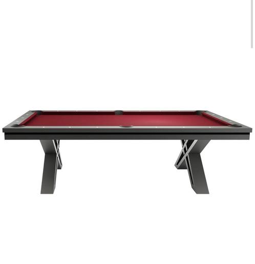 Nieuwe Rasson Pierce dark grey Dinner pooltafel, Sport en Fitness, Biljarten en Poolen, Nieuw, Pooltafel, Ophalen of Verzenden