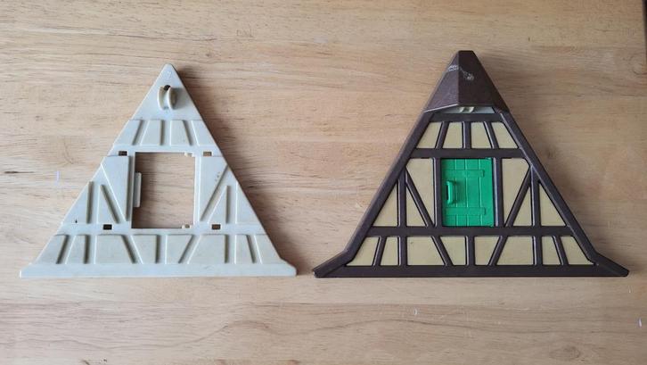 Lot facades Playmobil, Kinderen en Baby's, Speelgoed | Playmobil, Gebruikt, Los Playmobil, Ophalen