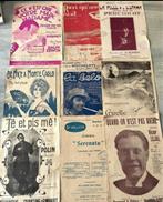 Le lot complet d anciens partition, Muziek en Instrumenten, Bladmuziek, Ophalen of Verzenden