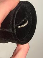 Witgouden ring met 15 diamantjes, Comme neuf, Or, Enlèvement, Argent