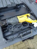 DeWALT DWE305PK Reciprozaag in koffer - 1100W - snelwissel, Doe-het-zelf en Bouw, Gebruikt, 70 mm of meer, 600 tot 1200 watt, Ophalen of Verzenden