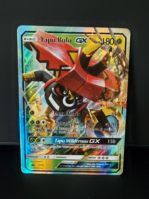 Carte pokémon Tapu Bulu Gx, Hobby en Vrije tijd, Verzamelkaartspellen | Pokémon, Zo goed als nieuw, Ophalen of Verzenden