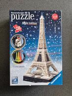 La tour Eiffel / Eiffeltoren 3D puzzle night edetion, Comme neuf, Enlèvement ou Envoi