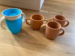 4 drinkbekers: Liewood, munchkin en done by deer, Ophalen of Verzenden, Gebruikt, Overige typen