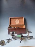 Magnifique tour d'horloger de 8 mm de Lanco, Bricolage & Construction, Tours, Enlèvement ou Envoi, Comme neuf, Tour à métaux