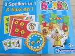 8 spellen in 1 Bumba (Clementoni), Enlèvement ou Envoi, Comme neuf, Puzzles