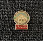 PIN - COCA COLA - OLYMPISCHE SPELEN - GARMISCH PARTENKIRCHEN, Verzamelen, Verzenden, Gebruikt, Sport, Speldje of Pin