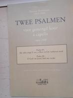Twee psalmen        H. Roelstraete, Muziek en Instrumenten, Bladmuziek, Ophalen of Verzenden, Zang, Overige genres, Nieuw