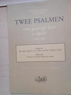 Twee psalmen        H. Roelstraete, Musique & Instruments, Partitions, Neuf, Enlèvement ou Envoi, Autres genres, Autres genres